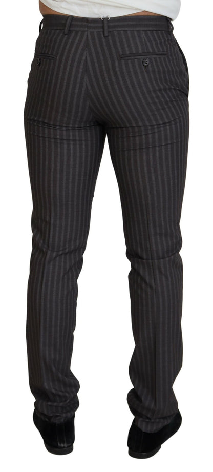 BENCIVENGA BROWN Stripes Slim Fit Men 바지