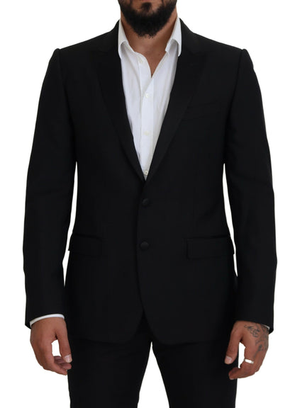 Dolce & Gabbana Black Slim Fit 공식 Martini Blazer