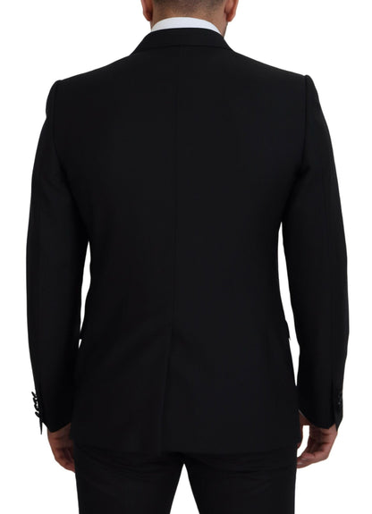 Dolce & Gabbana Black Slim Fit 공식 Martini Blazer