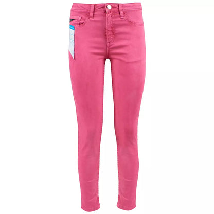 예 Zee Fuchsia Cotton Jeans & Pant