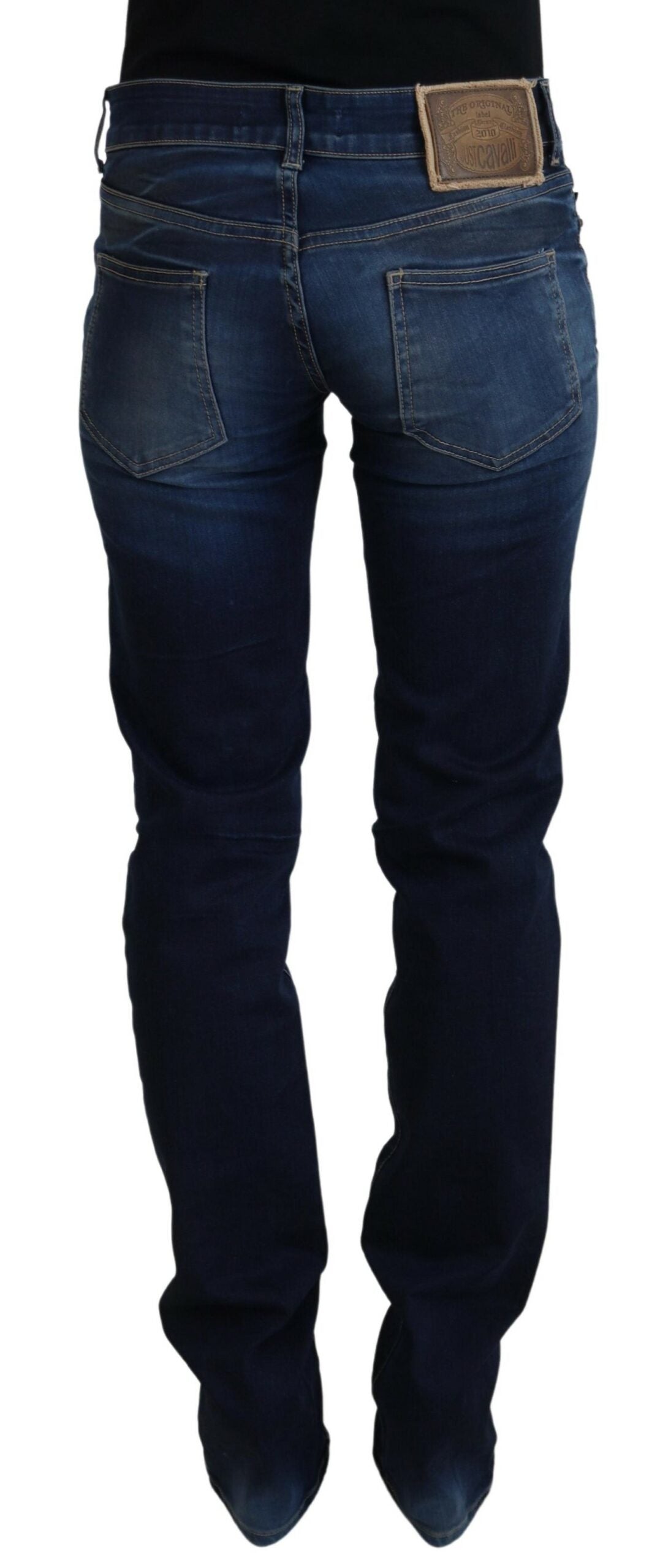 Just Cavalli Blue Cotton Damen Casual Denim Jeans