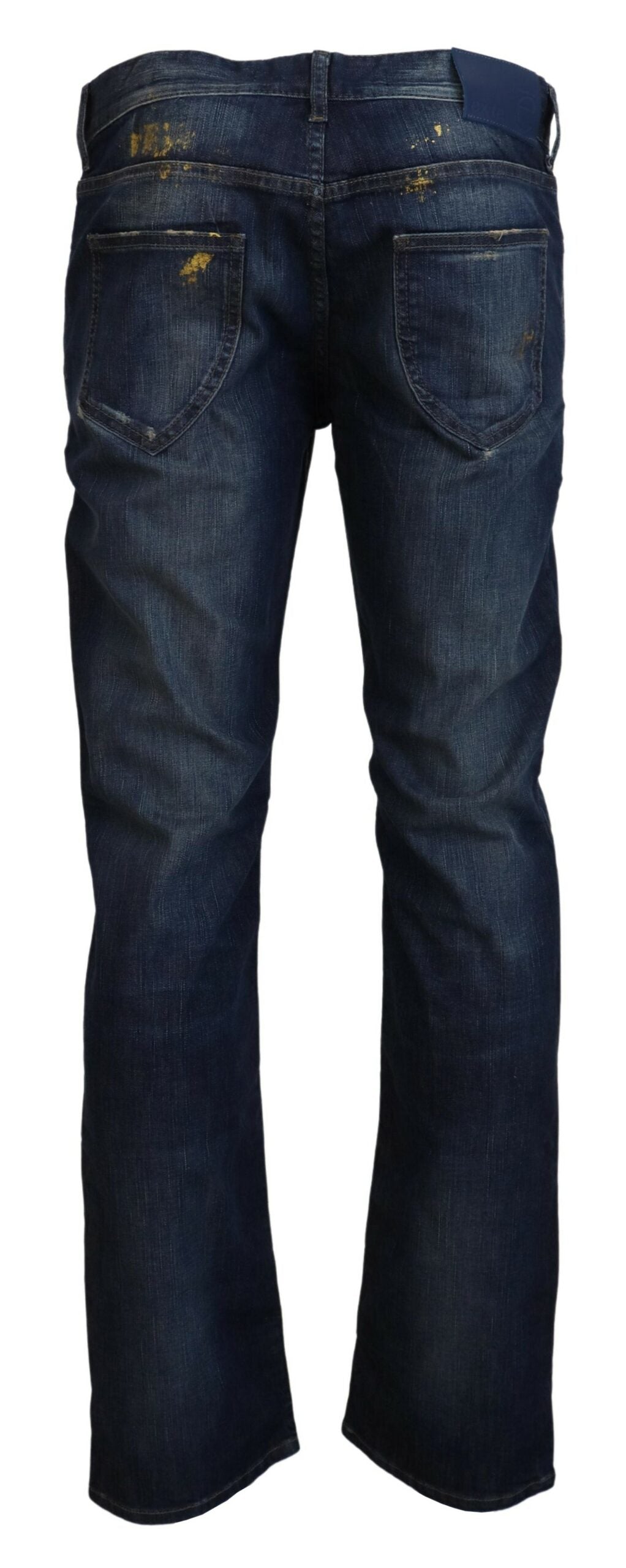 exte blue washed cotton straight fit men 캐주얼 데님 청바지