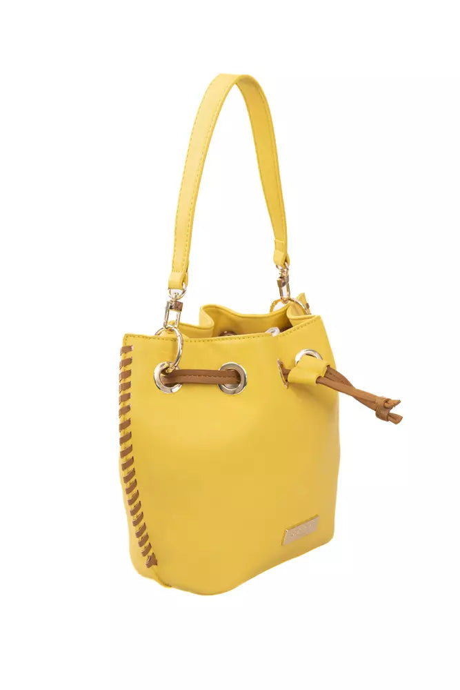 Baldinini Trend Yellow Polyurethane Women Crossbody Bag