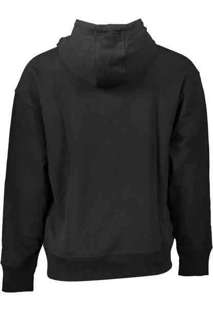 Tommy Hilfiger Black Cotton Men Sweater