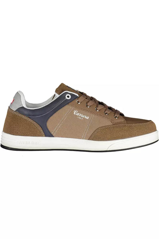 Carrera Brown Polyethylene Men Sneaker