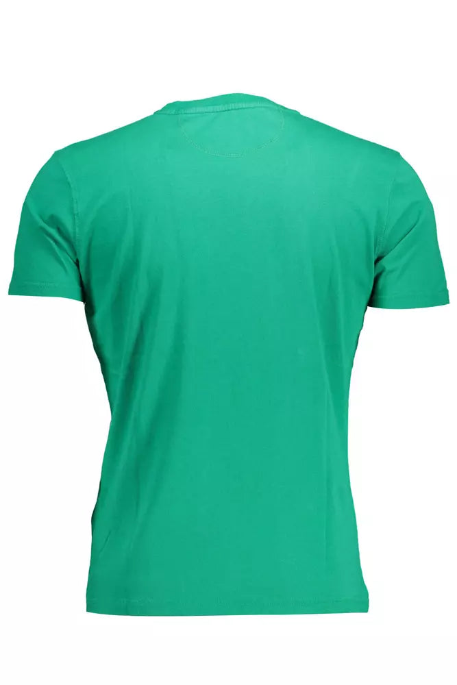 La Martina Regal Green Embroidered Logo Tee