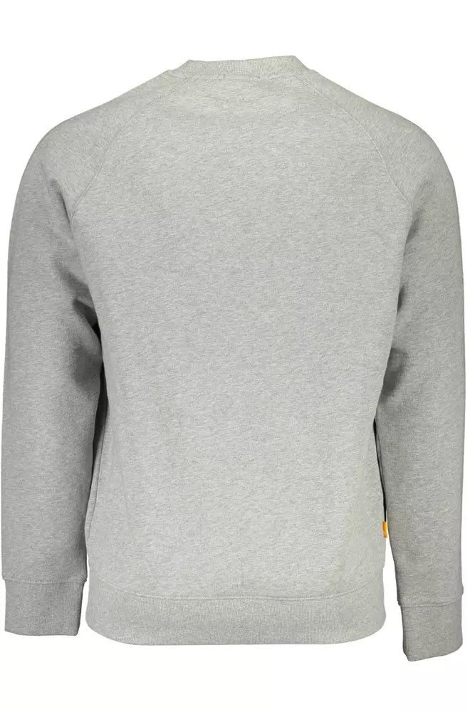 Timberland Gray Cotton Men Sweater