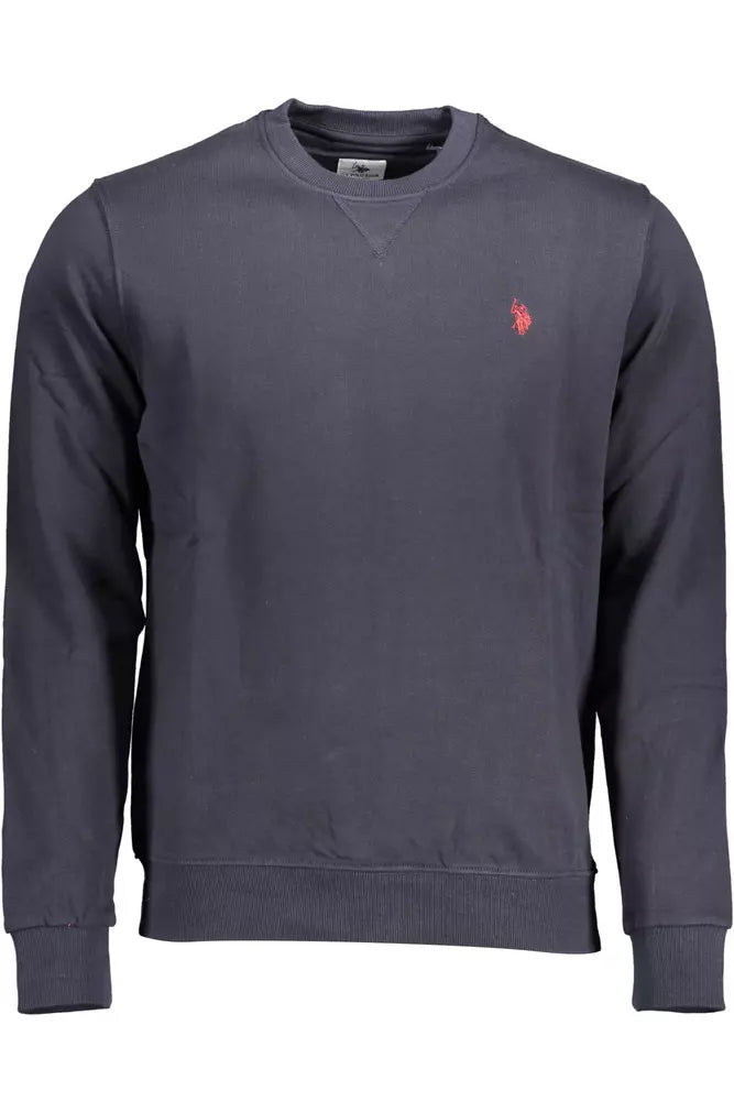 U.S. POLO ASSN. Chic Blue Embroidered Logo Sweatshirt