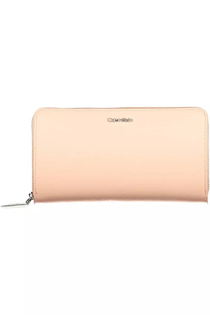 Calvin Klein Pink Polyethylene Women Wallet