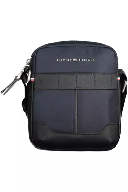 Tommy Hilfiger Blue Polyester Men Shoulder Bag