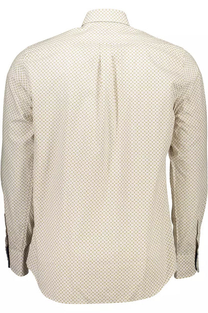 Harmont & Blaine White Cotton Men Shirt