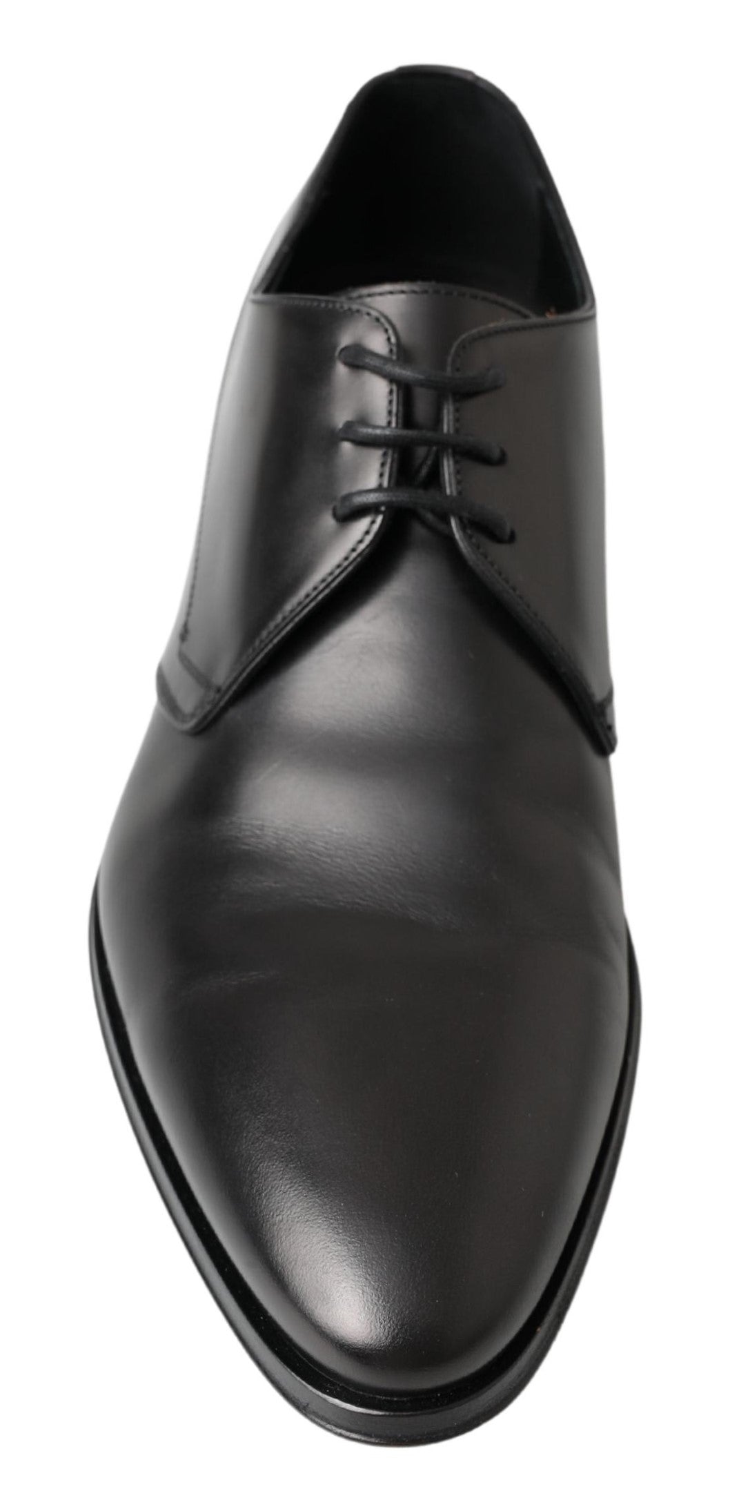 Dolce & Gabbana Black Derby 형식 드레스 신발