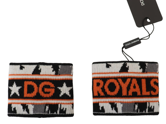 Dolce &amp; Gabbana Zweiteiliges Set mit DG Royal-Armband in Orange und Grau