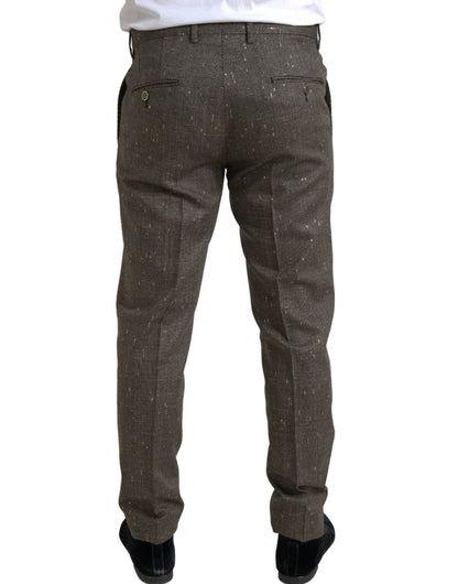 Dolce & Gabbana Elegant Skinny Wool Chino Pants