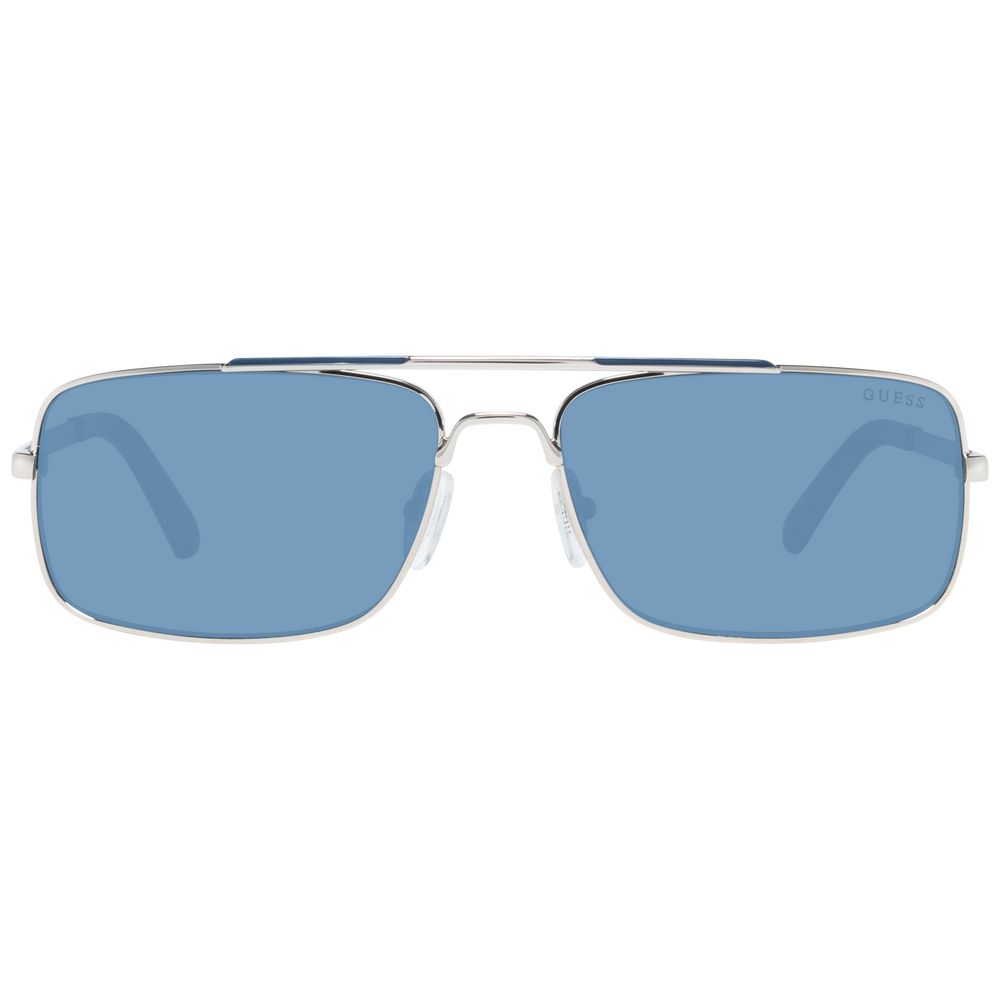 Guess Silver Men Sunglasses