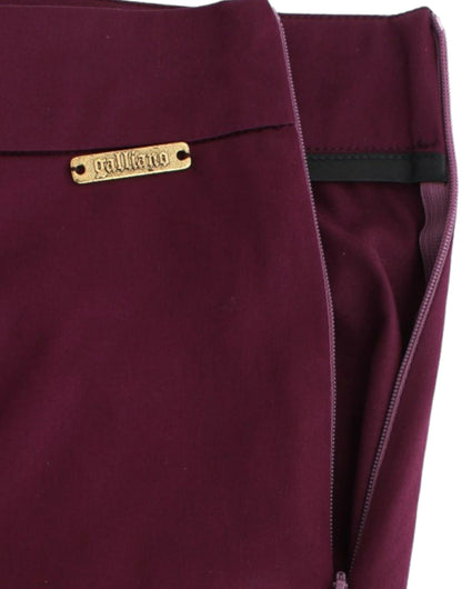 John Galliano Purple Slim Fit 바지