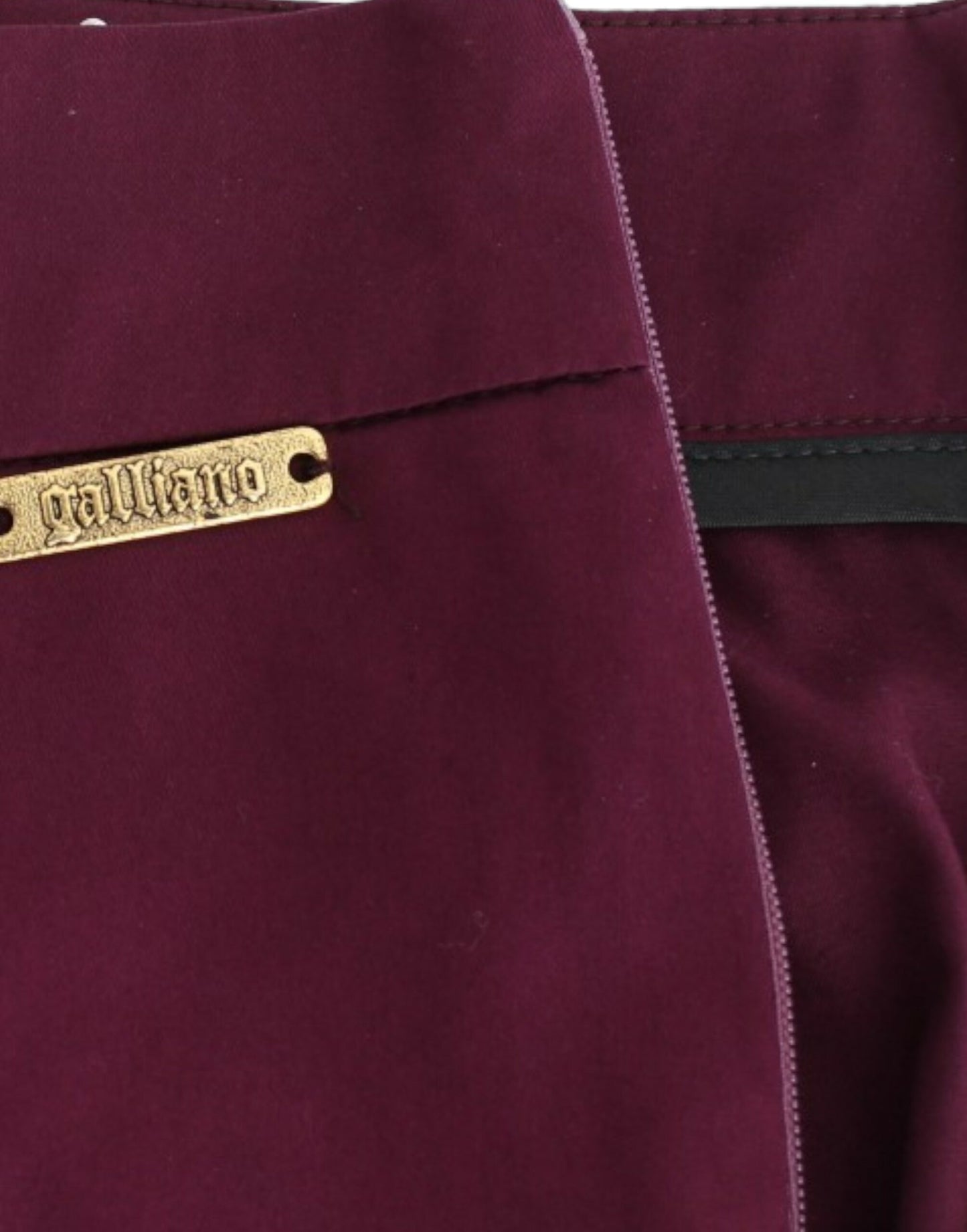 John Galliano Purple Slim Fit 바지