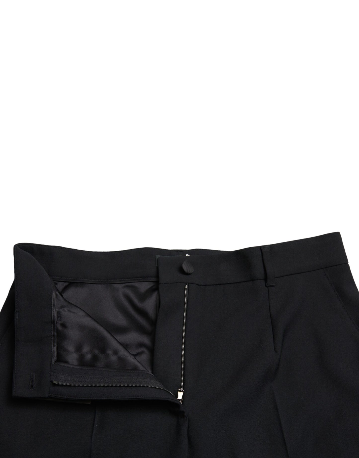 Dolce & Gabbana Elegant High Waist Wool Pants