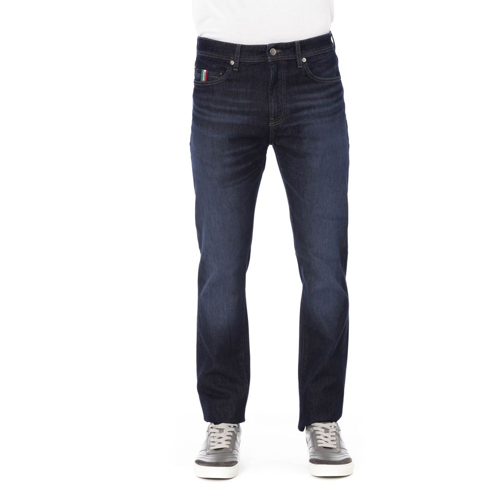 Baldinini Trend Jeans und Hose aus blauer Baumwolle