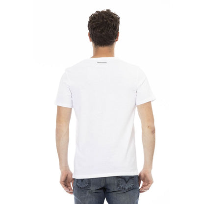 Bikkembergs White Cotton 티셔츠