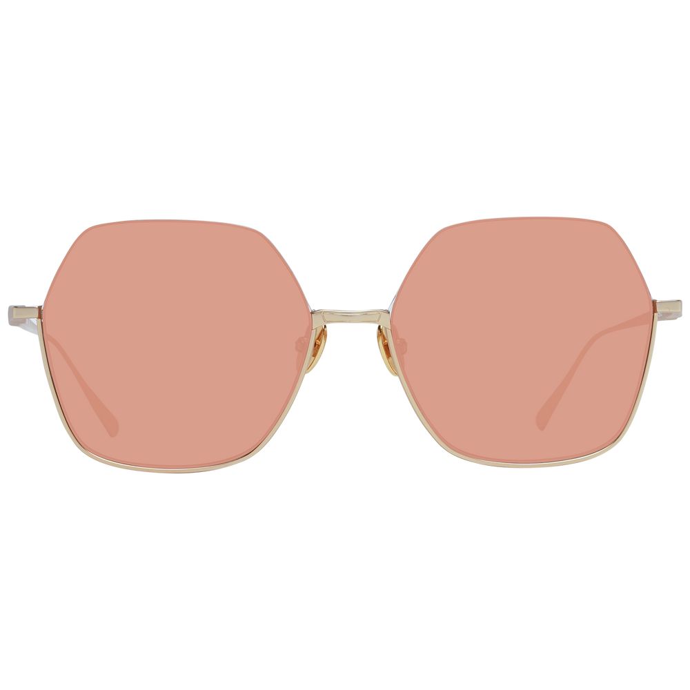 Scotch & Soda Gold Women Sunglasses