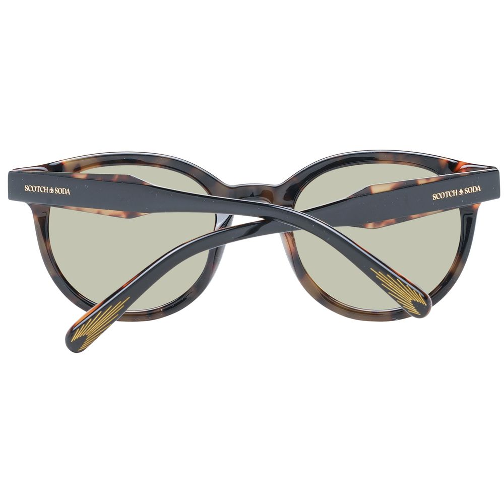 Scotch & Soda Black Men Sunglasses