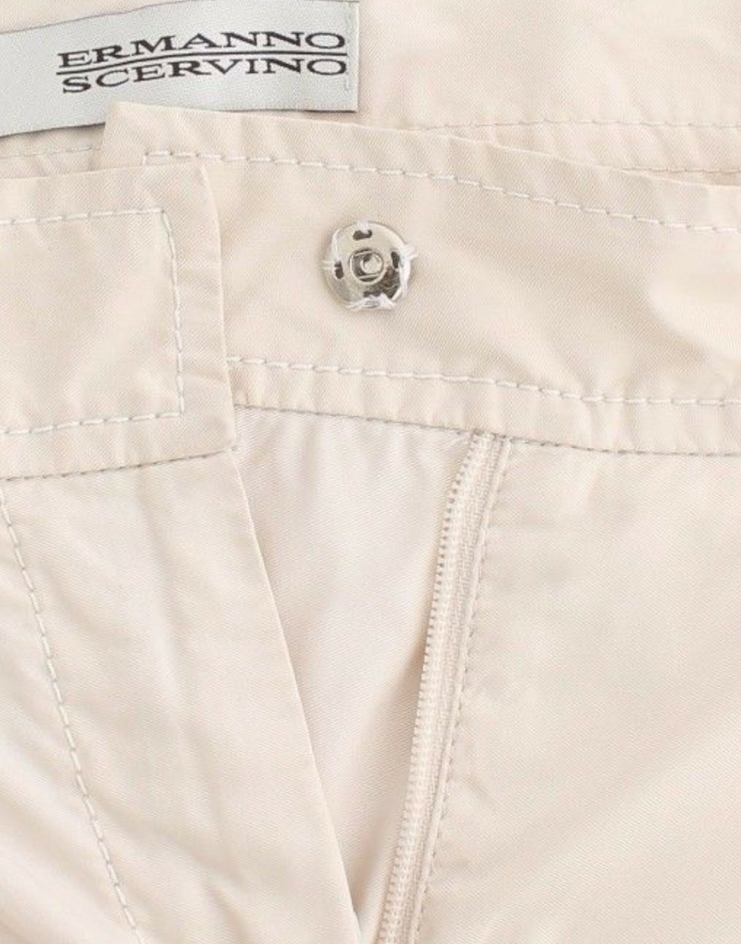 Ermanno Scervino Beige Chinos 캐주얼 드레스 바지 카키