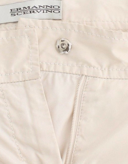 Ermanno Scervino Beige Chinos 캐주얼 드레스 바지 카키