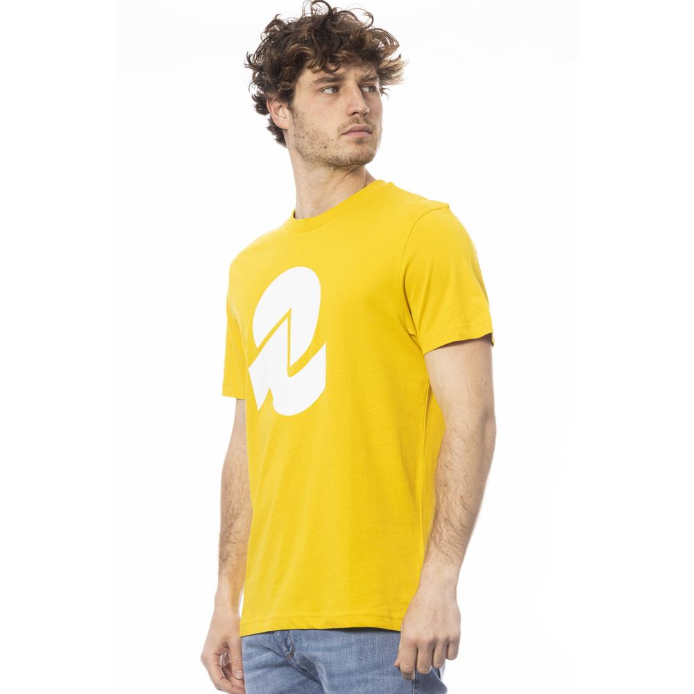 Invicta Yellow Cotton Men T-Shirt