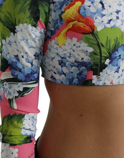 Dolce & Gabbana Floral Elegance Cropped Top