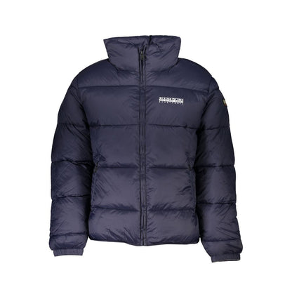 Napapijri Blue Polyamide Men Jacket