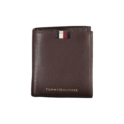 Tommy Hilfiger Brown Leather Men Wallet