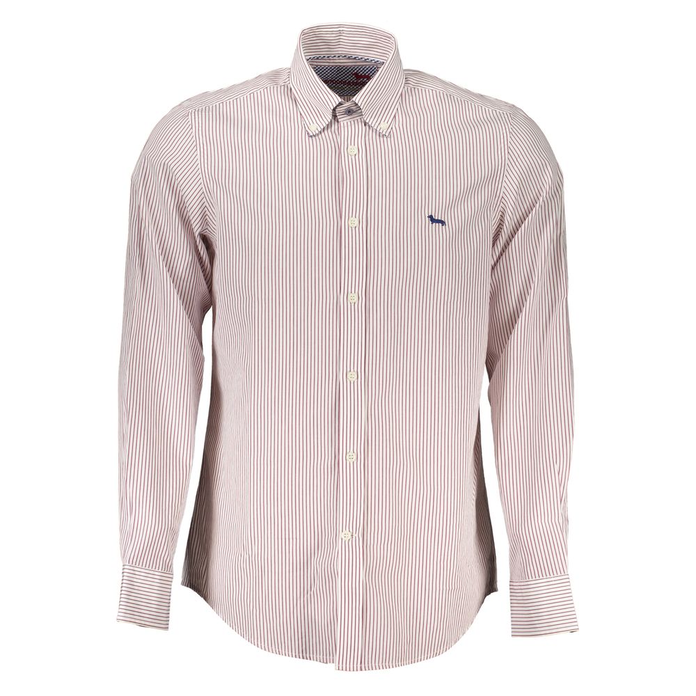 Harmont & Blaine Dapper Striped Button-Down Cotton Shirt