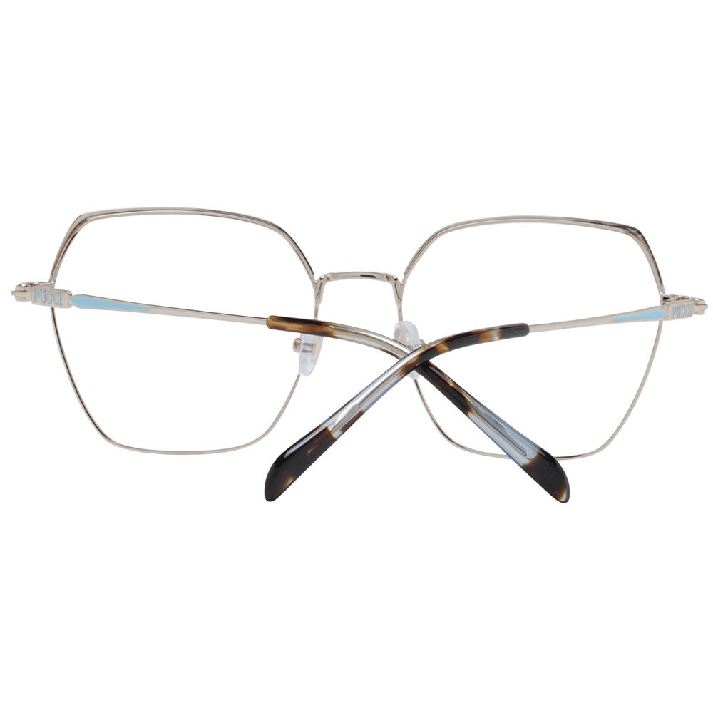 Emilio Pucci Gold Women Optical Frames