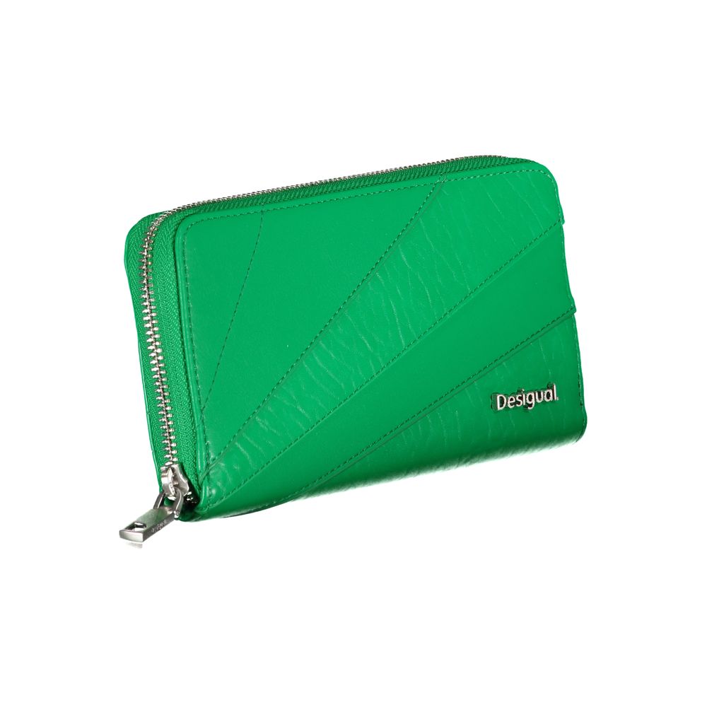 Desigual Green Polyethylene Wallet