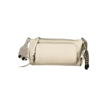 Desigual Beige Polyethylene Handbag