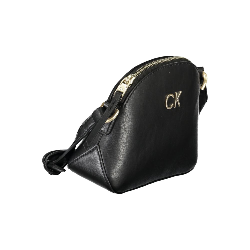 Calvin Klein Black Polyester Handbag