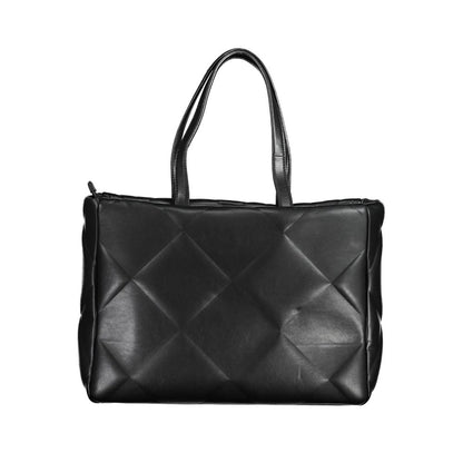 Calvin Klein Black Polyester Handbag