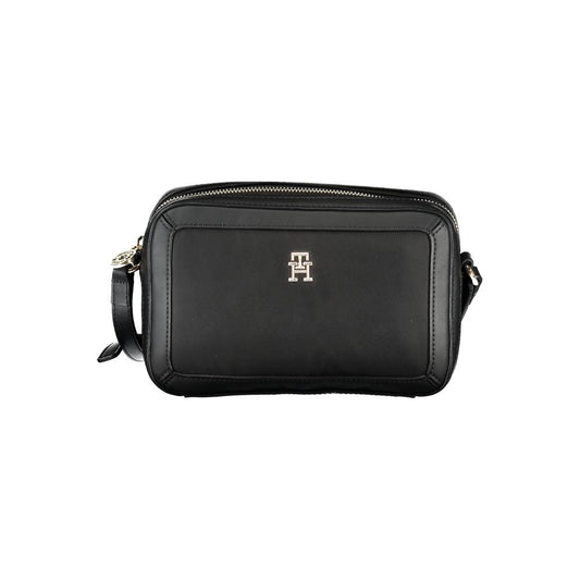 Tommy Hilfiger Black Polyester Handbag