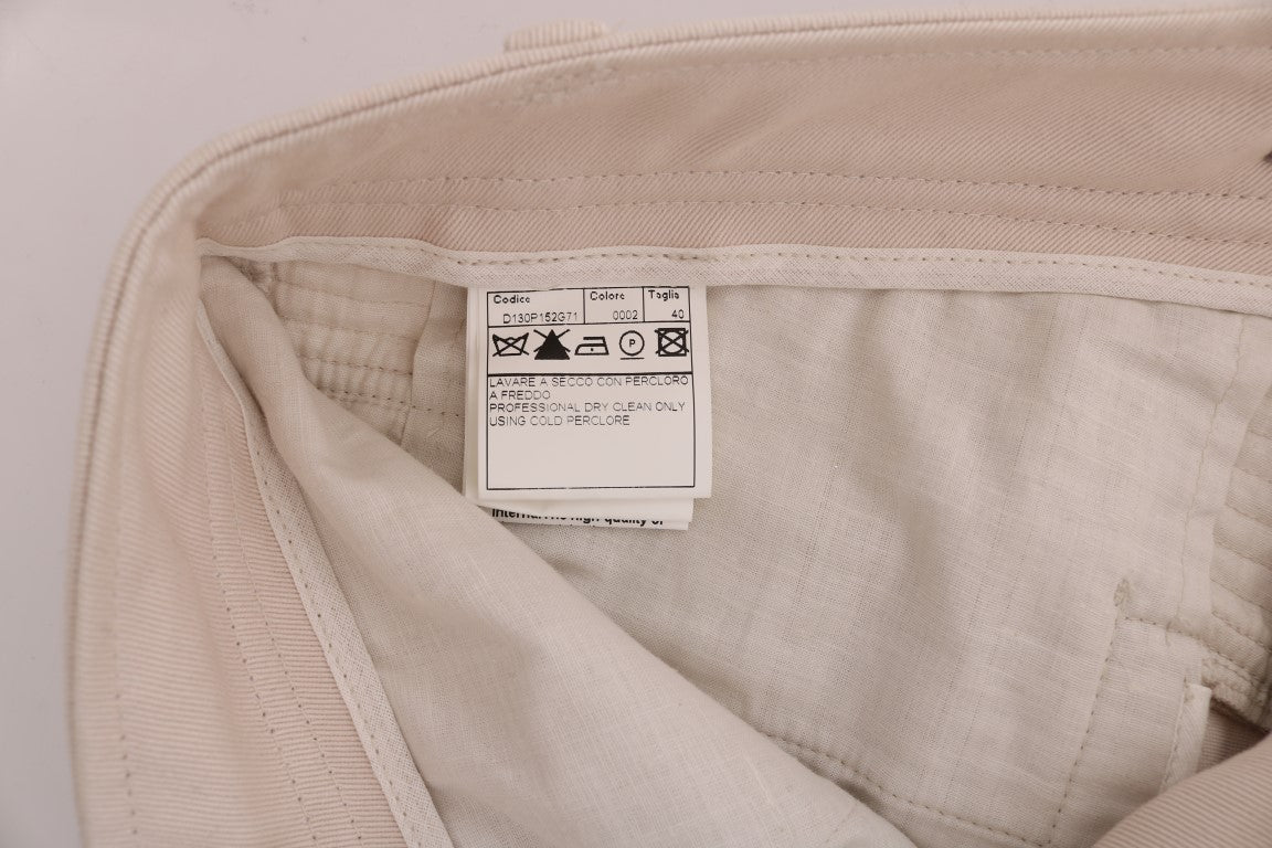 Ermanno Scervino Weiße Slim-Fit-Freizeitjeans