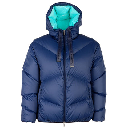 Centogrammi Blue Nylon Women Coat