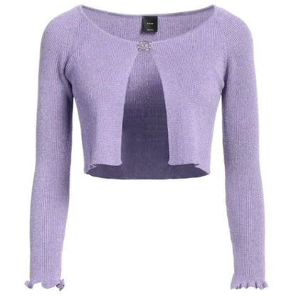 PINKO Purple Viscose Sweater