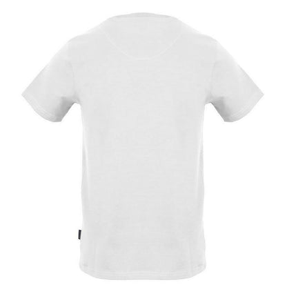 Aquascutum White Cotton Men T-Shirt