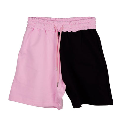 Comme Des Fuckdown Rosa Baumwollshorts