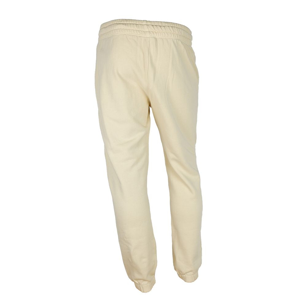 Diego Venturino Beige Cotton Men's Trouser