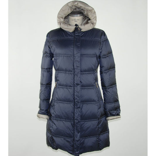 Emilio Romanelli Blue Polyester Jackets & Coat