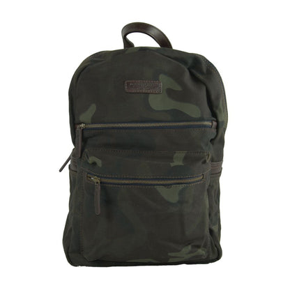 AG Spalding &amp; Bros Grüner Baumwollrucksack