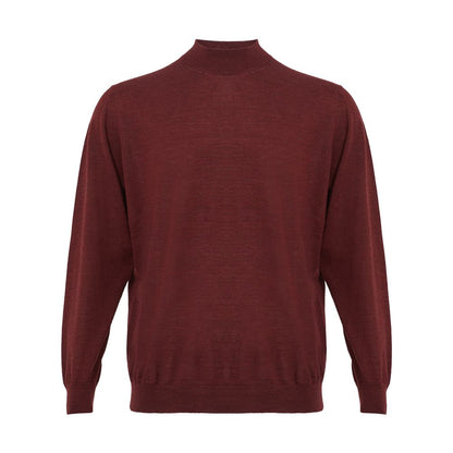 Colombo Elegant Cashmere Red Sweater for Men