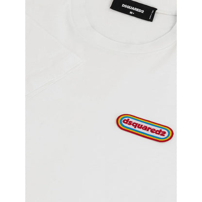 Dsquared² Chic White Cotton Staple Tee