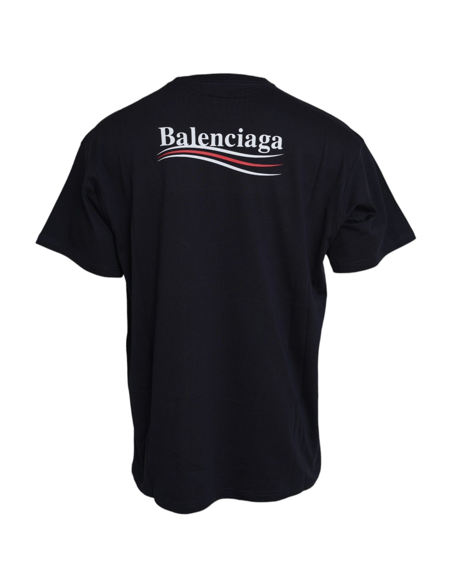 Dolce & Gabbana Dark Blue Cotton Logo Crew Neck Short Sleeves T-shirt